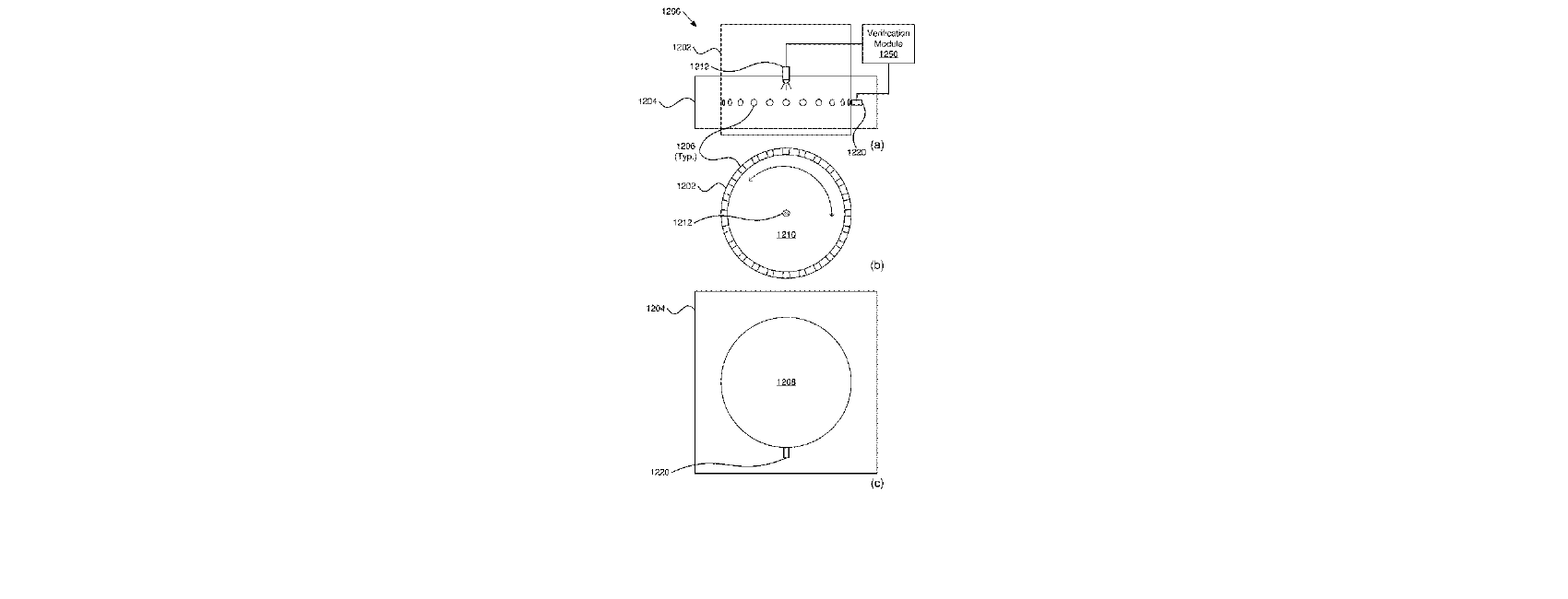 Figure for ACTUATOR APPARATUS WITH LIGHT ACTUATED POSITION SENSOR AND SECURE POSITION VERIFICATION