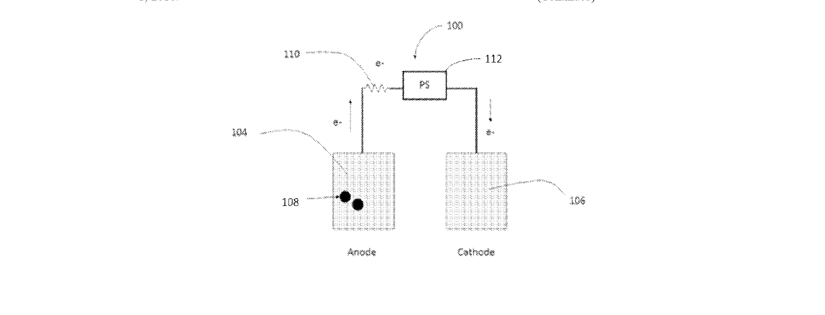 Figure for BIO-ELECTROCHEMICAL SENSOR, SYSTEM, AND METHOD FOR OPTIMIZING PERFORMANCE OF A WATER OR WASTEWATER TREATMENT SYSTEM