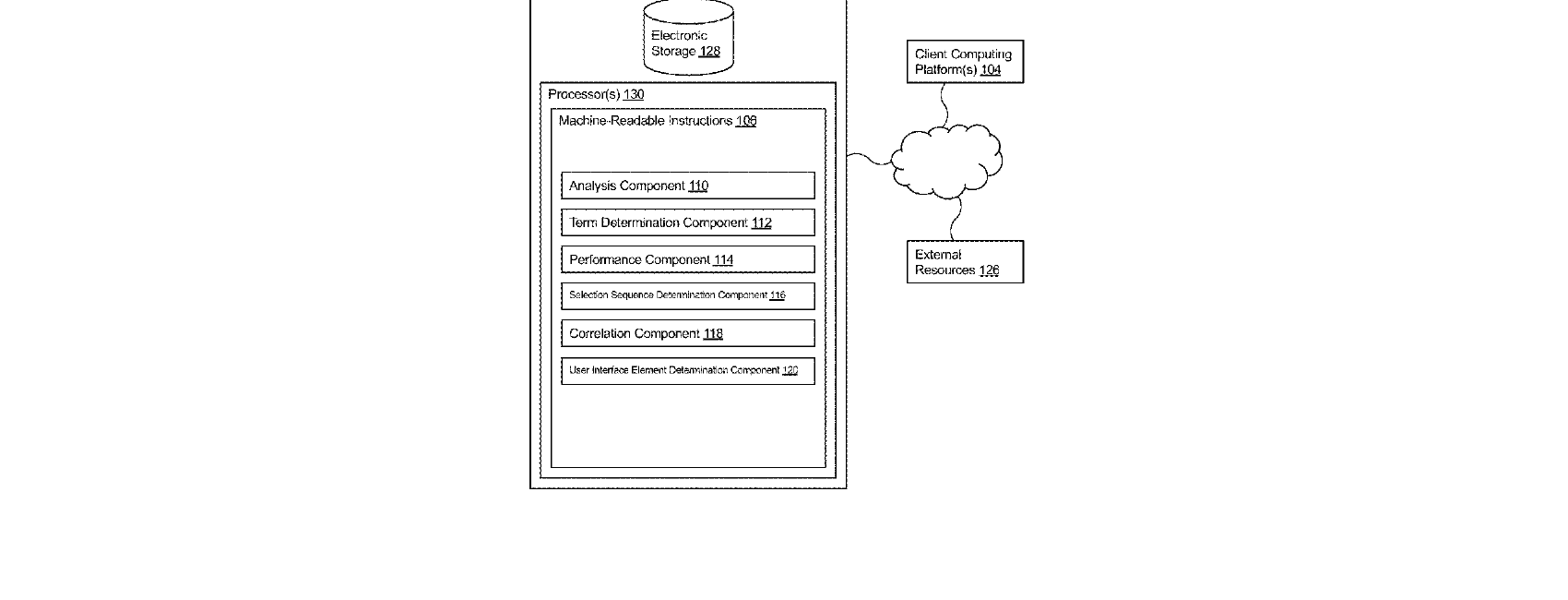 Figure for SYSTEMS AND METHODS TO TRANSLATE A SPOKEN COMMAND TO A SELECTION SEQUENCE