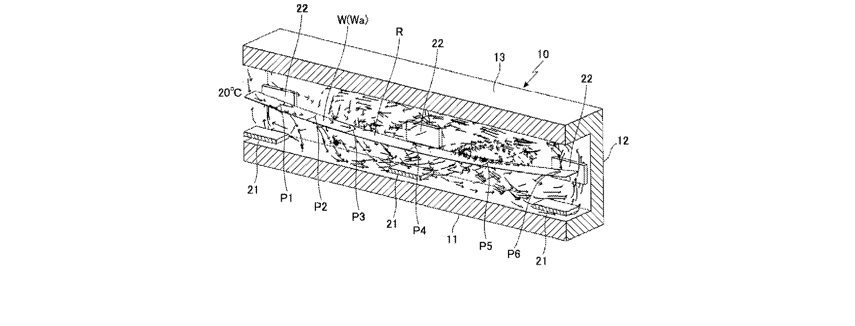 Figure for METHOD FOR SIMULATING PROCESSING STATE OF BELT-SHAPED BODY