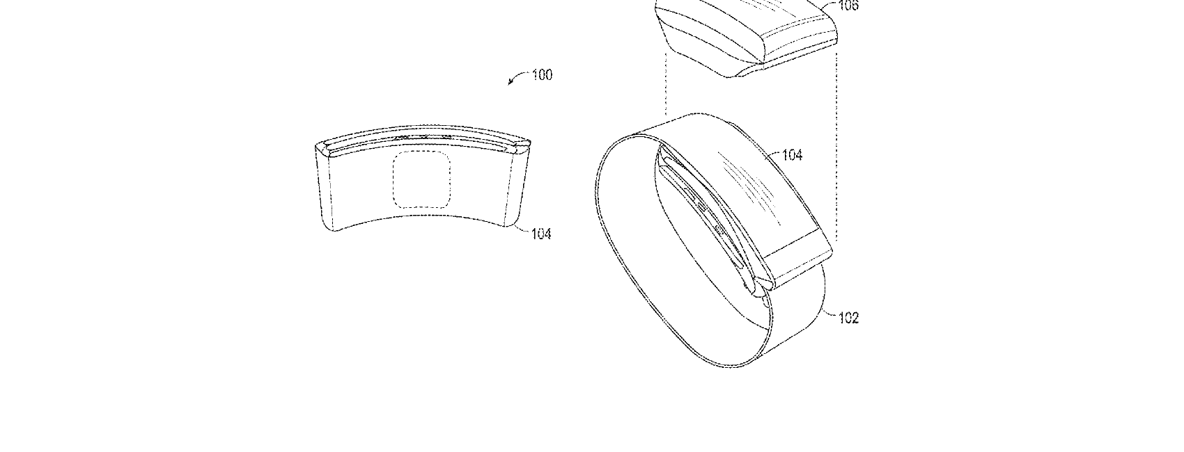 Figure for WIRELESS BATTERY FOR PHYSIOLOGICAL MONITORING SYSTEM