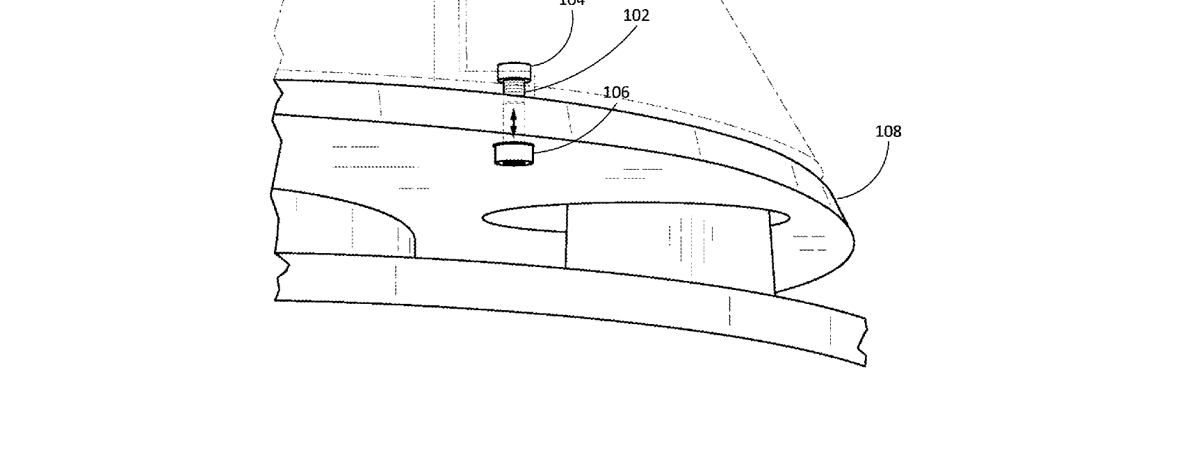Figure for FASTENING SYSTEM USING AN AXIALLY MAGNETIZED THREADED INSERT