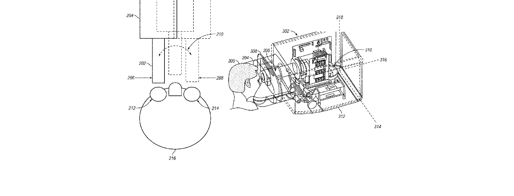 Figure for RETINAL CAMERAS HAVING MOVABLE OPTICAL ASSEMBLIES FOR FACILITATING MULTI-STAGE RETINAL IMAGING