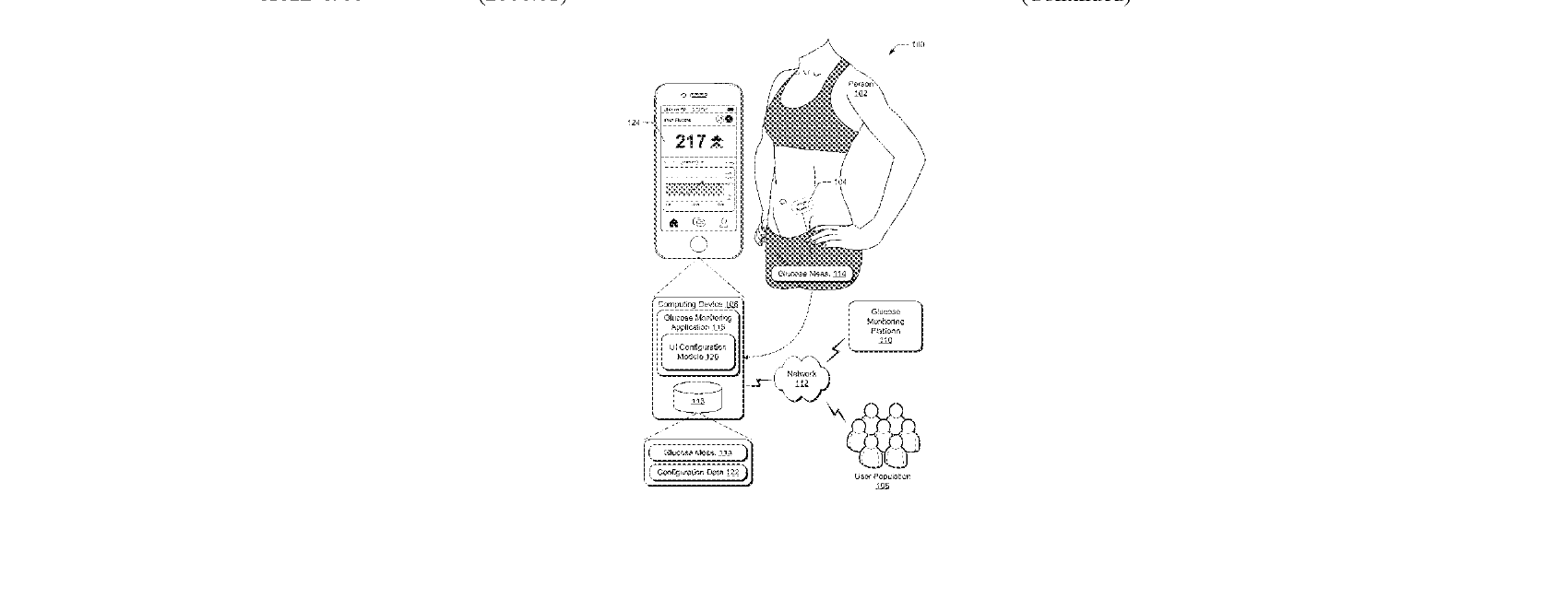 Figure for USER INTERFACES FOR GLUCOSE INSIGHT PRESENTATION