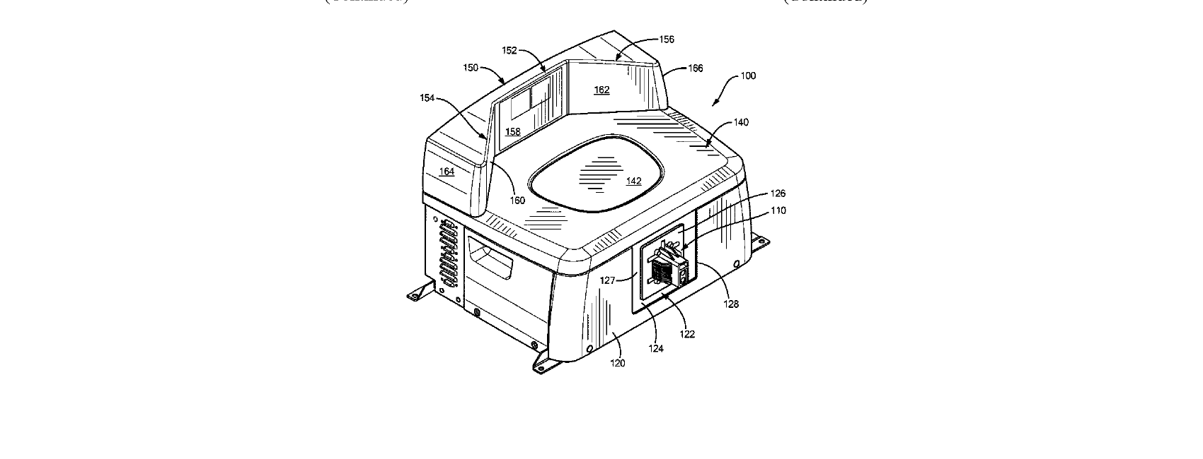 Figure for ROBOT CHARGING DOCK WITH ILLUMINATED CHARGE CONNECTOR