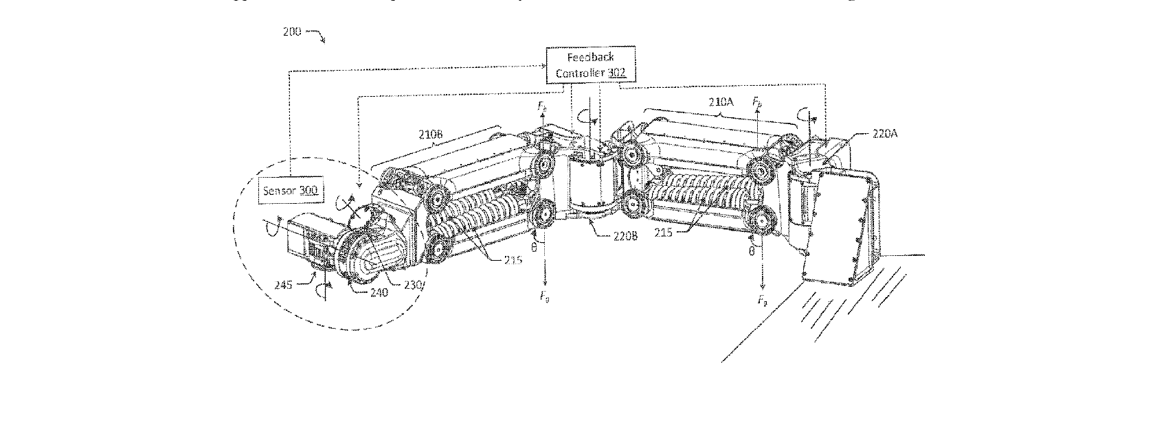 Figure for ROBOTIC MANIPULATOR HAVING A PLURALITY OF SPRING COMPENSATED JOINTS