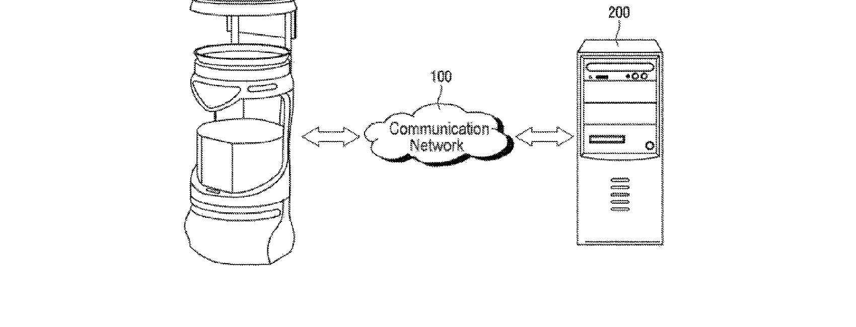 Figure for METHOD, SYSTEM, AND NON-TRANSITORY COMPUTER-READABLE RECORDING MEDIUM FOR CONTROLLING A SERVING ROBOT