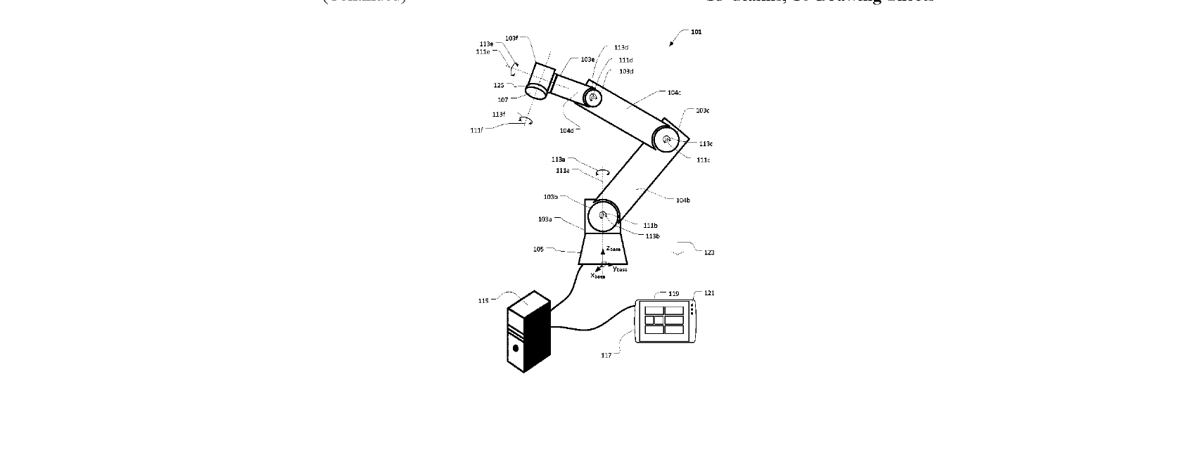 Figure for OBTAINING THE GEAR STIFFNESS OF A ROBOT JOINT GEAR OF A ROBOT ARM