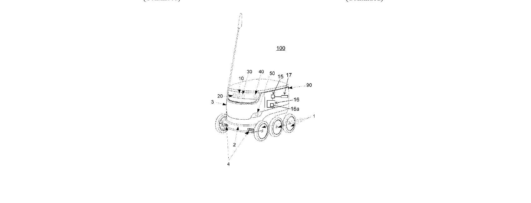 Figure for MOBILE ROBOT SYSTEM AND METHOD FOR GENERATING MAP DATA USING STRAIGHT LINES EXTRACTED FROM VISUAL IMAGES