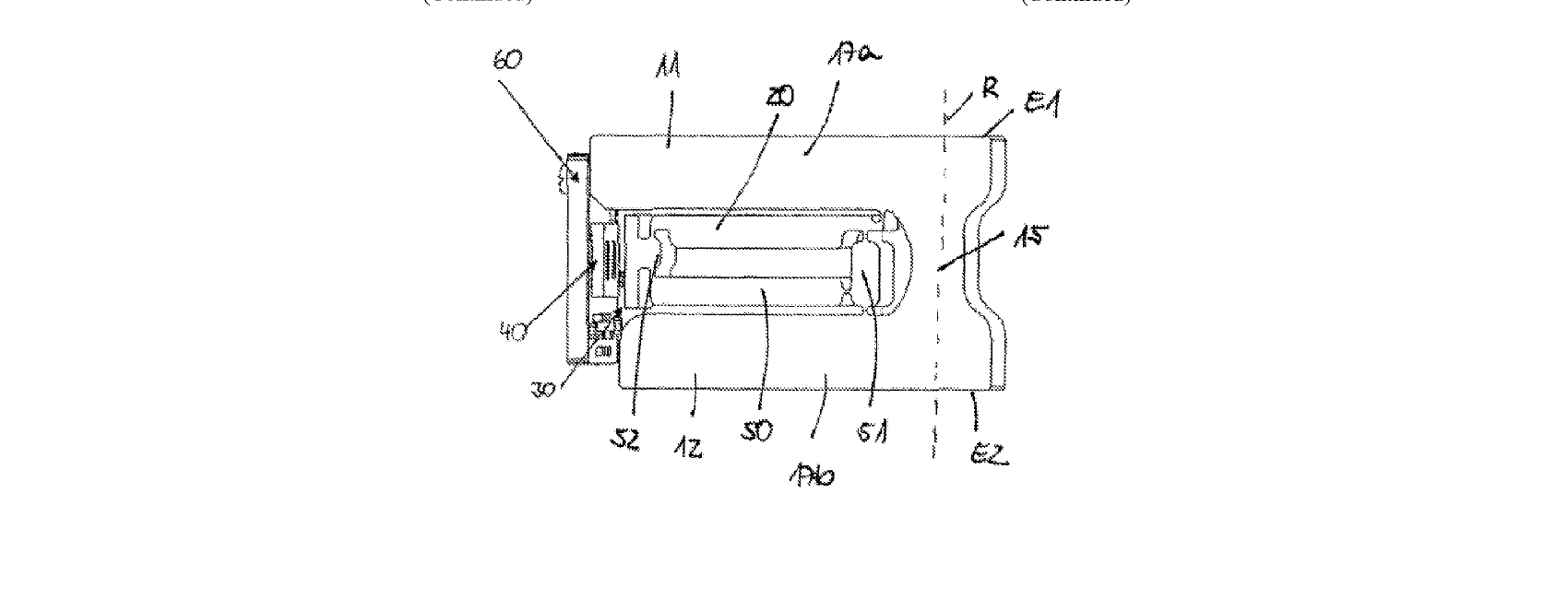 Figure for DEVICE FOR MEASURING A CHANGE IN LENGTH