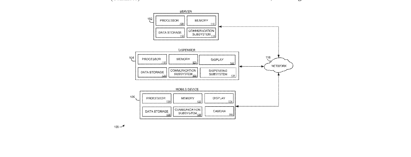 Figure for TOUCHLESS DISPENSING SYSTEM AND METHOD