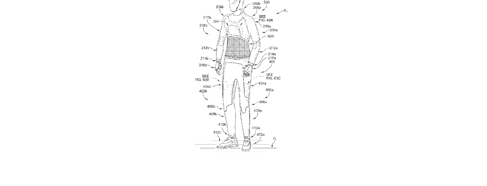 Figure for HEAD AND NECK ASSEMBLY OF A BIPEDAL ROBOT