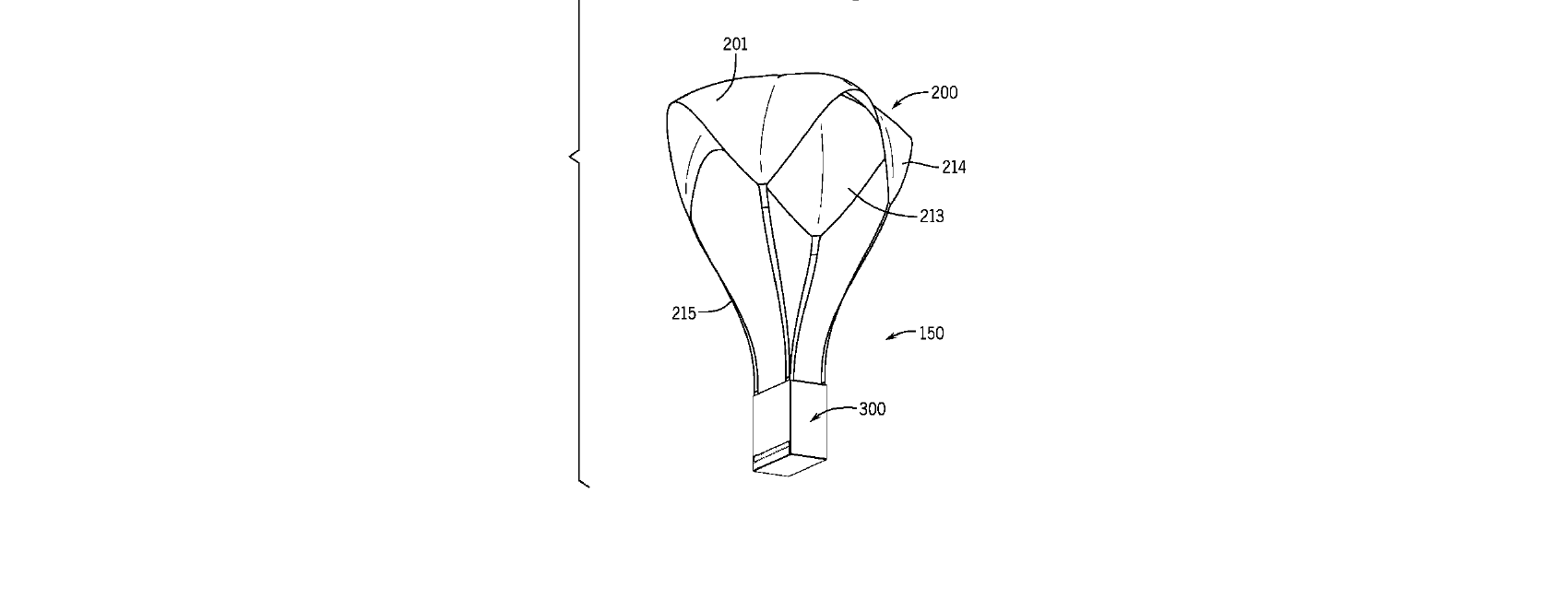Figure for PAYLOAD CONTAINER FOR PARACHUTE DELIVERY SYSTEMS