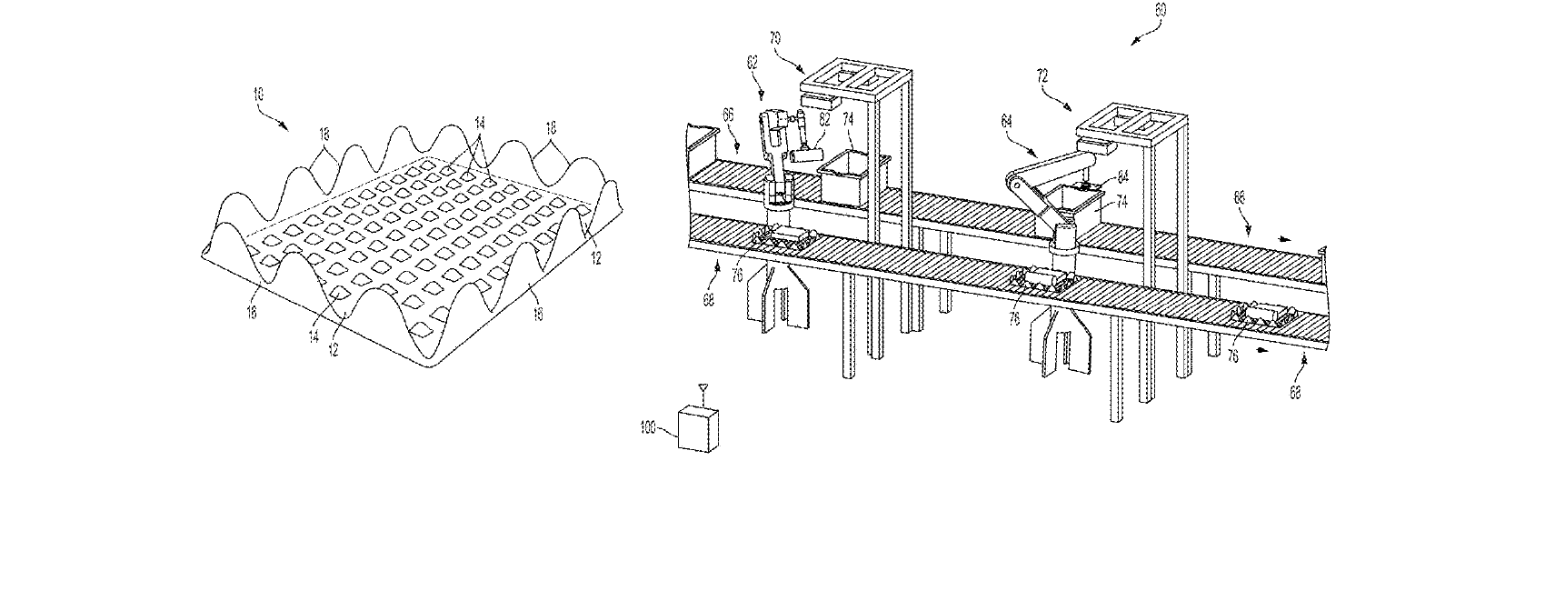 Figure for SYSTEMS AND METHODS FOR PROVIDING SHIPPING OF ORDERS IN AN ORDER FULFILLMENT CENTER