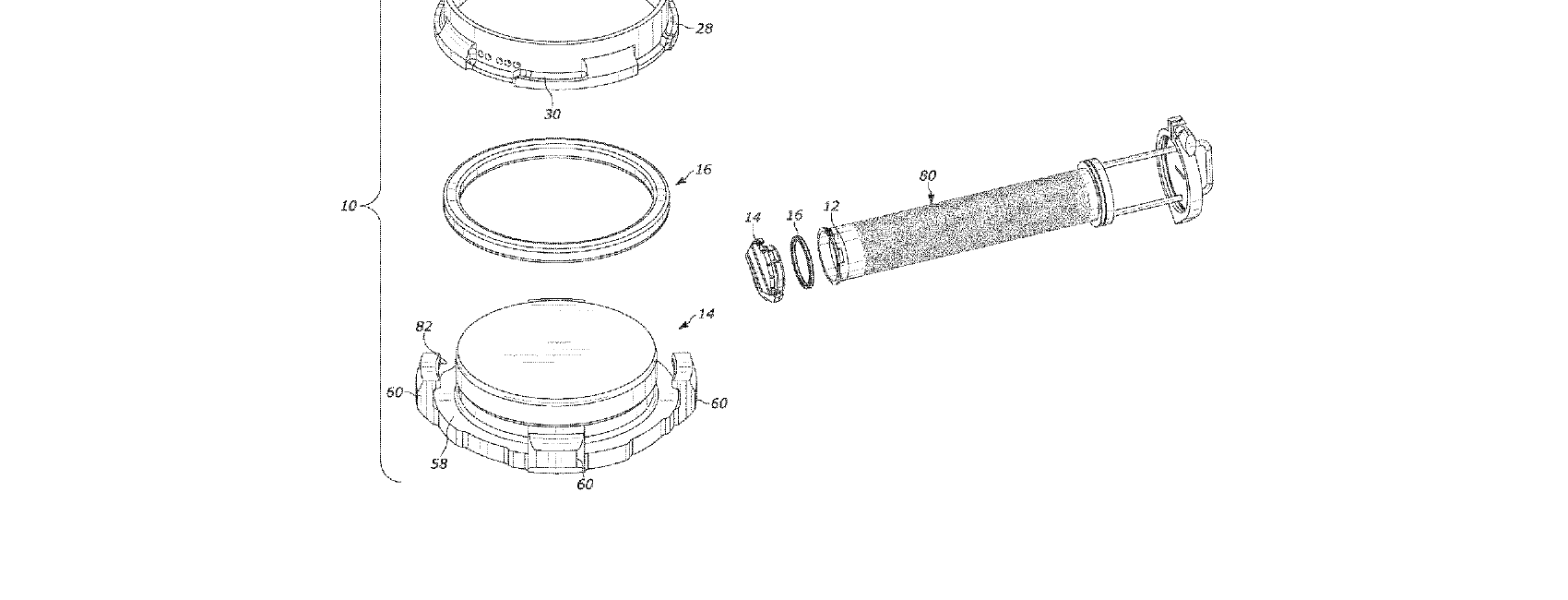 Figure for HYGIENIC PROCESS COUPLING ASSEMBLY