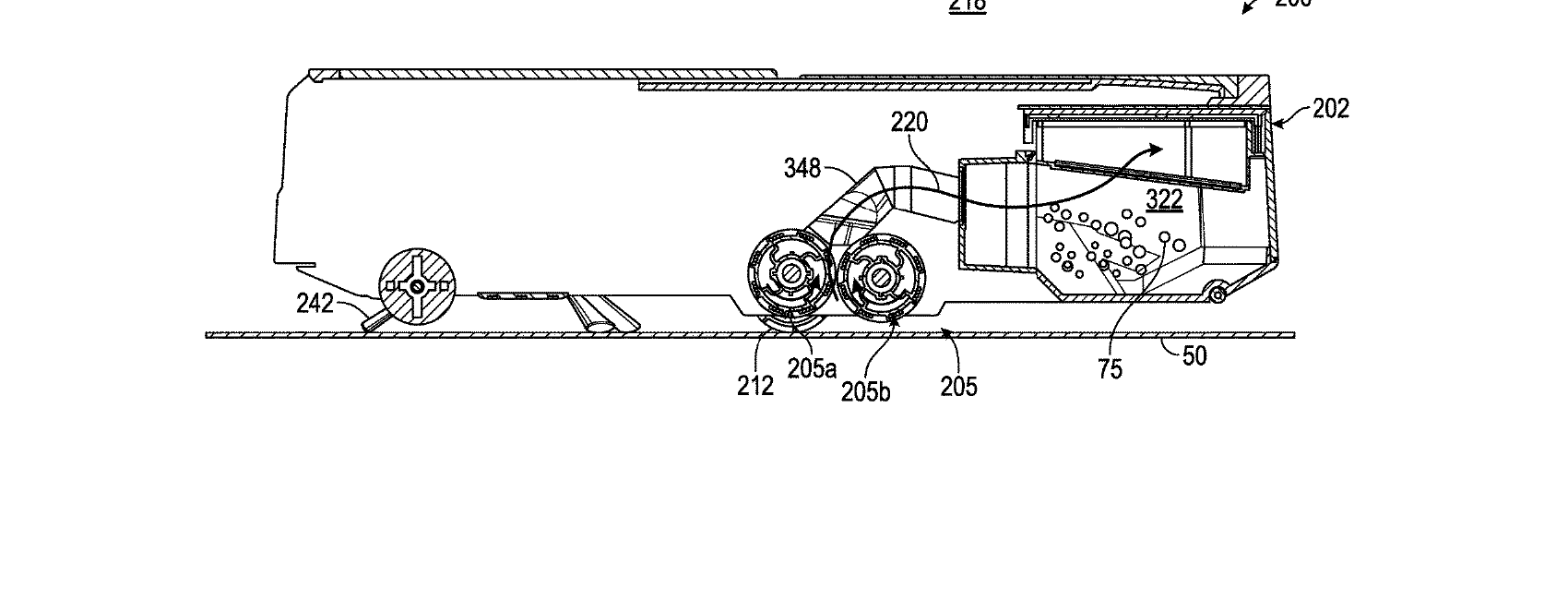 Figure for MOBILE CLEANING ROBOT WITH VARIABLE CLEANING FEATURES