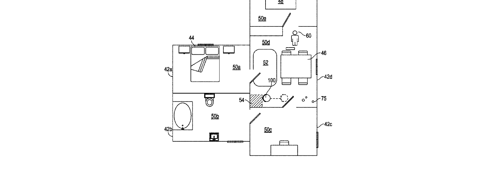 Figure for MOBILE CLEANING ROBOT WITH ACTIVE SUSPENSION