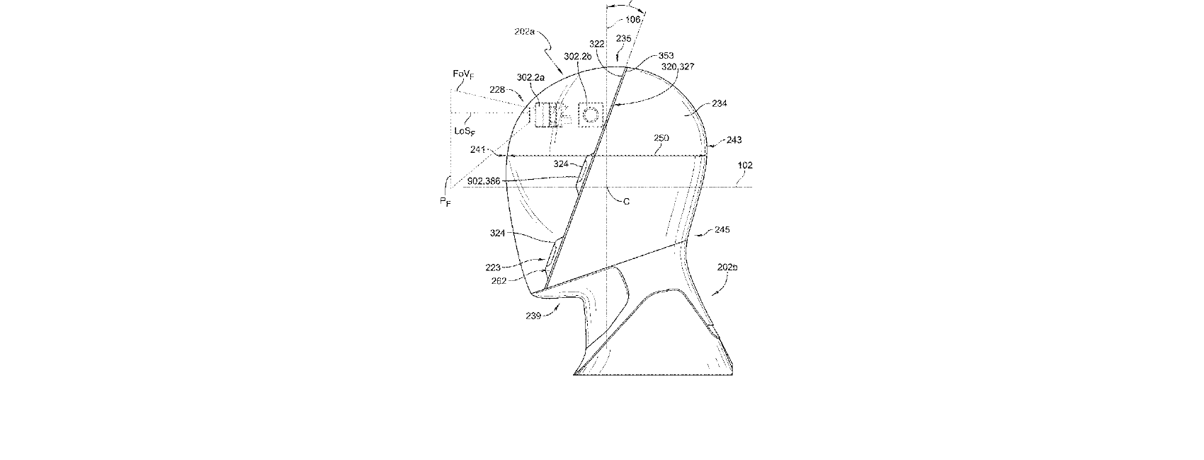 Figure for HEAD AND NECK ASSEMBLY OF A HUMANOID ROBOT
