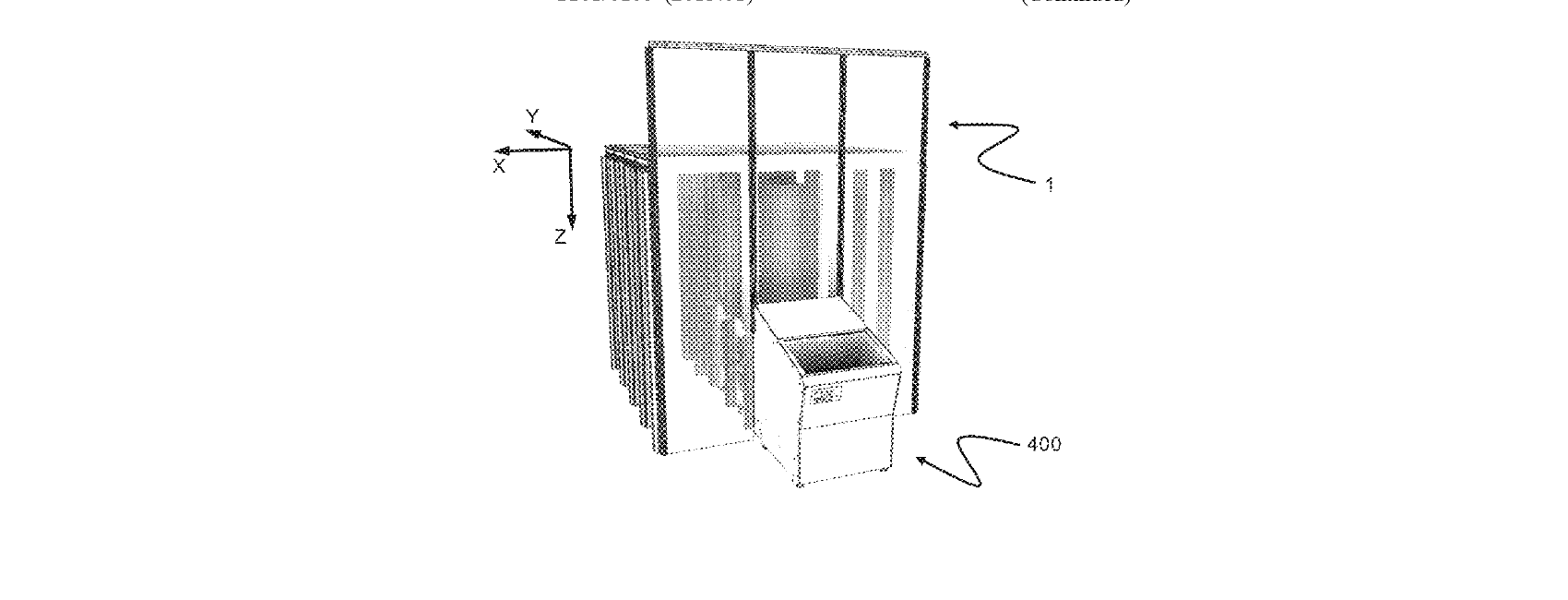 Figure for AN ACCESS STATION FOR AN AUTOMATED STORAGE AND RETRIEVAL SYSTEM WITH CONTAINER TILT FUNCTIONALITY AND A METHOD FOR USING SAME