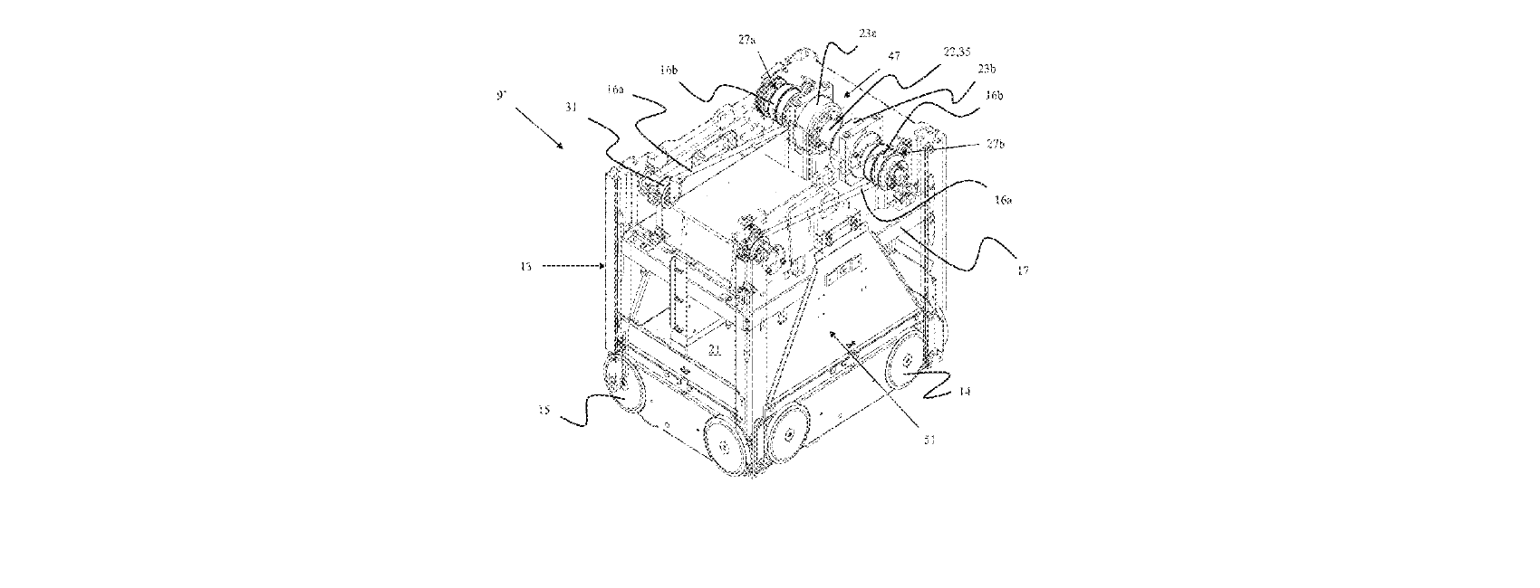 Figure for CONTAINER-HANDLING VEHICLE