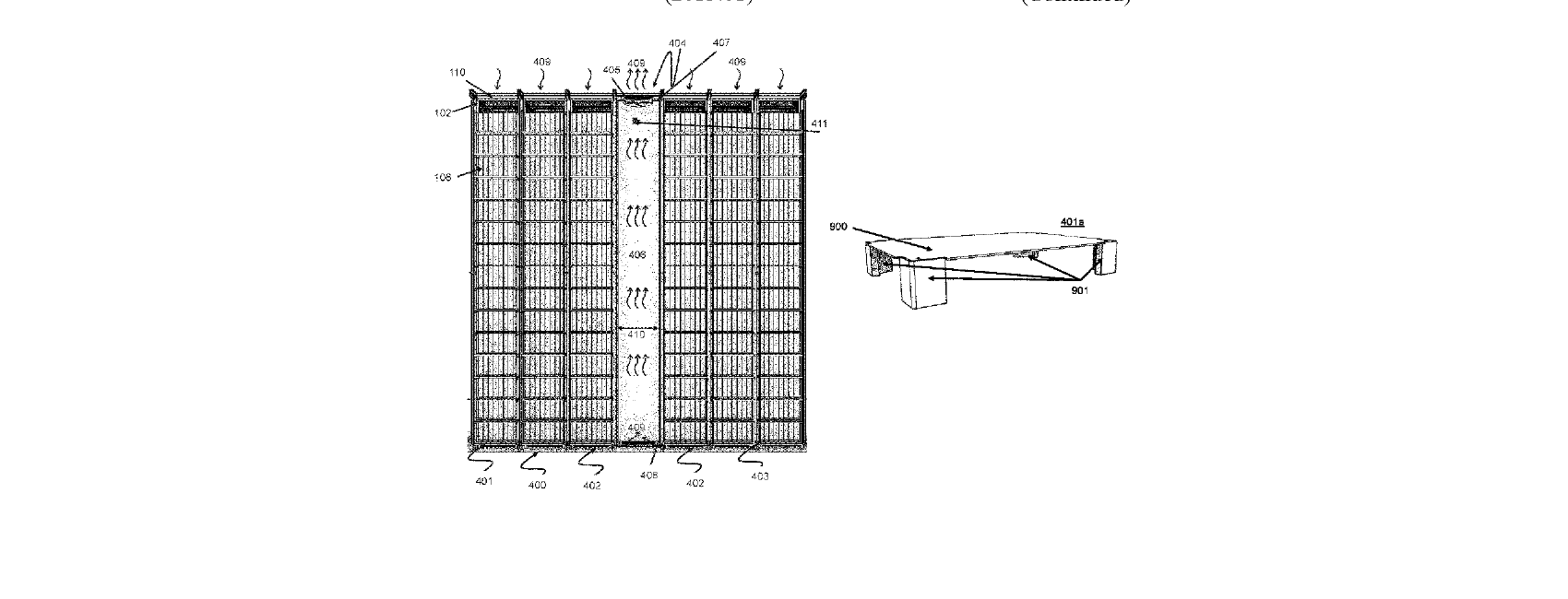 Figure for SYSTEM AND METHOD OF CIRCULATING A GAS IN AN AUTOMATED GRID BASED STORAGE AND RETRIEVAL SYSTEM