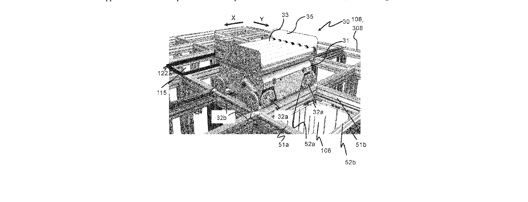 Figure for DELIVERY VEHICLE WITH ROTATABLE CONTAINER CARRIER, AND METHODS OF USE THEREOF